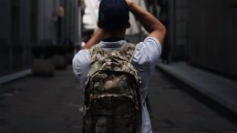 Synthetic Fabrics Backpack