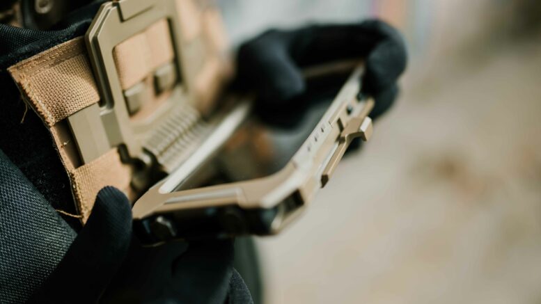 high tech military vest