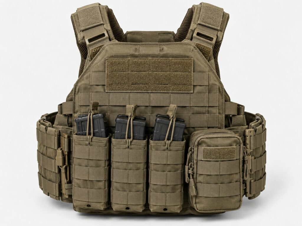 load-bearing vest with pouches