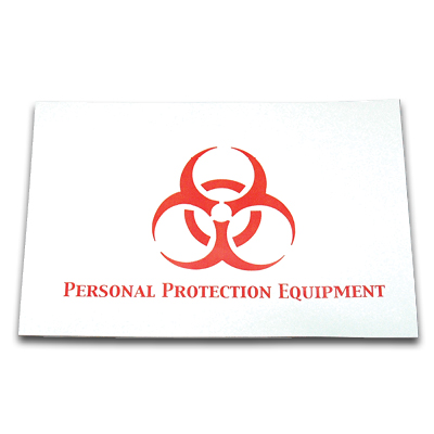 Label - Personal Protection Equipment 6 x 9