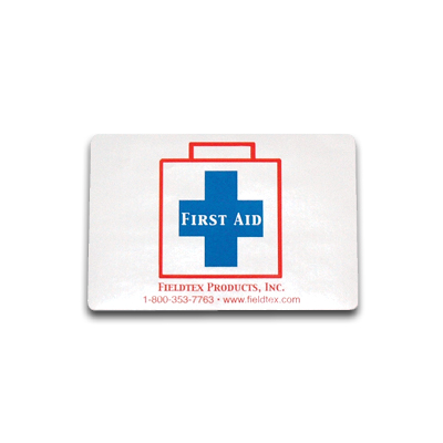 Label - Fieldtex First Aid 3 x 4-1/2