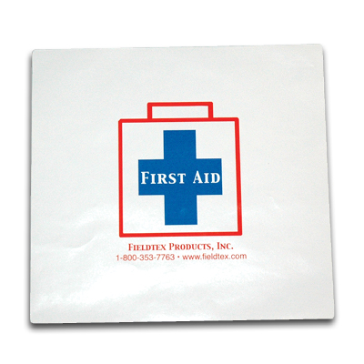 Label - Fieldtex First Aid 8-1/2 x 9